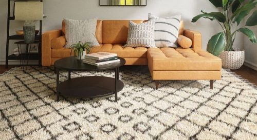 Choix d'un tapis de salon pour une ambiance chaleureuse