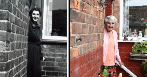 Elle vit toujours dans la même maison