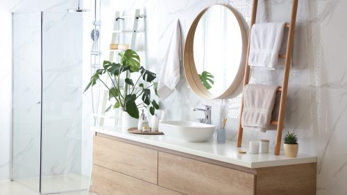 bouchon de liège contre l'humidité dans la salle de bain