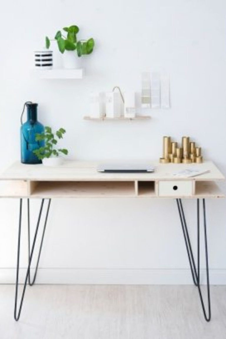 DIY : 27 idées pour fabriquer soi-même son bureau