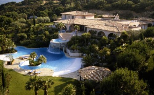 villa de Johnny Hallyday