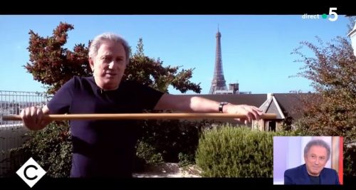Michel Drucker et son triplex parisien